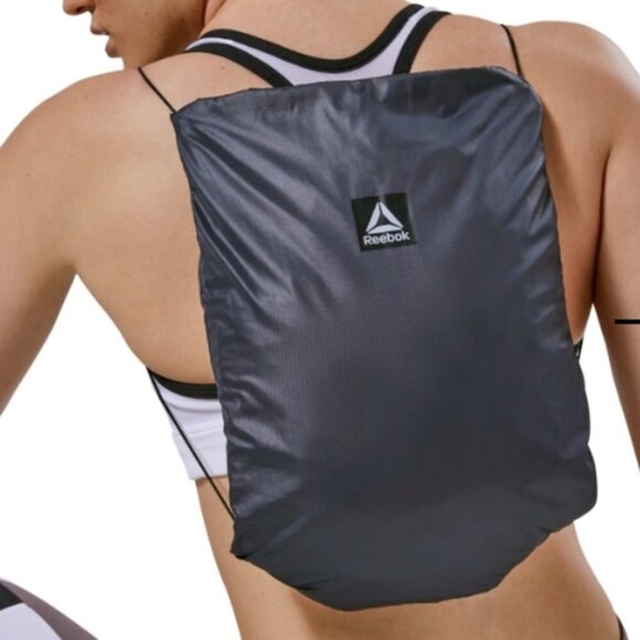 REEBOK Training Supply Parka Jacket Windbreaker Almost Grey Size Medium - Picture 14 of 16